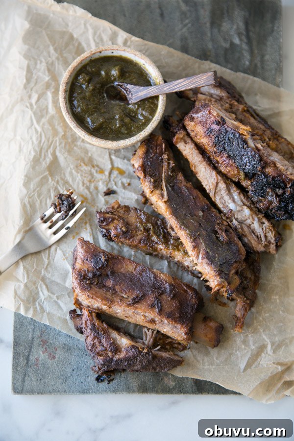Slow-Roasted Baby Back Ribs in 2½ Hours: Tender, Fall-Off-Bone 10 Slow-Baked Baby Back Ribs on a tray