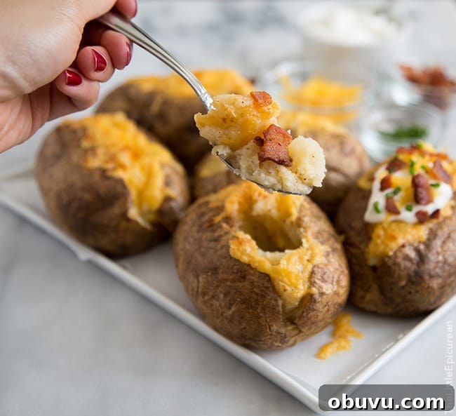 Cheddar and Bacon Twice-Baked Potato Recipe 4 Cheddar Bacon Twice Baked Potato