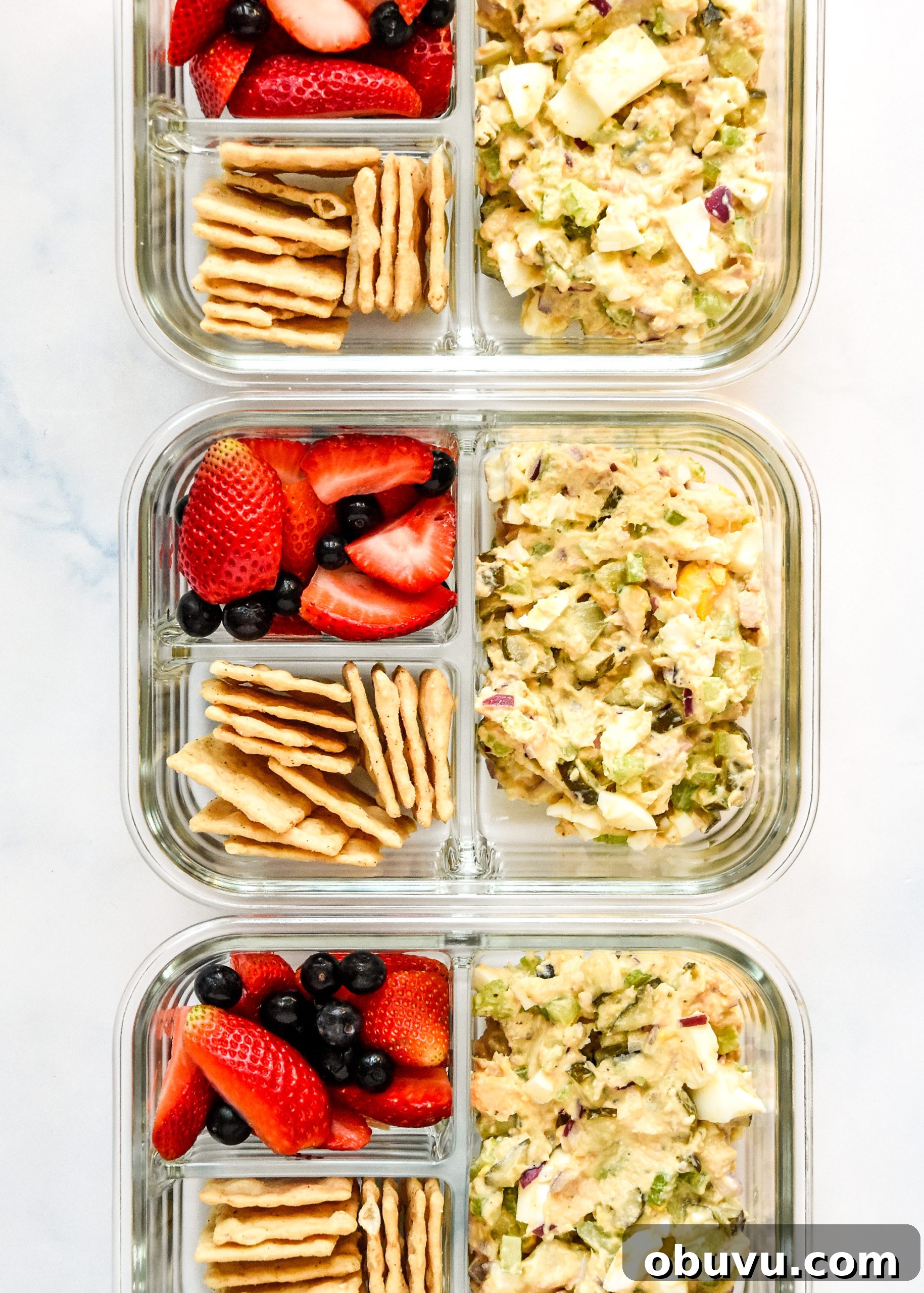 Hot and Cold Turkey Taco Meal Prep with Video Tutorial 6 Tuna Egg Salad Meal Prep