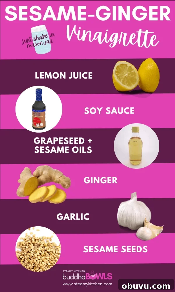 Sesame Ginger Vinaigrette Recipe for Salads and Marinades 3 sesame ginger dressing formula