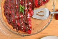Strawberry Pie with Lighter Cream Filling