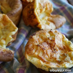 Blue Cheese Popovers