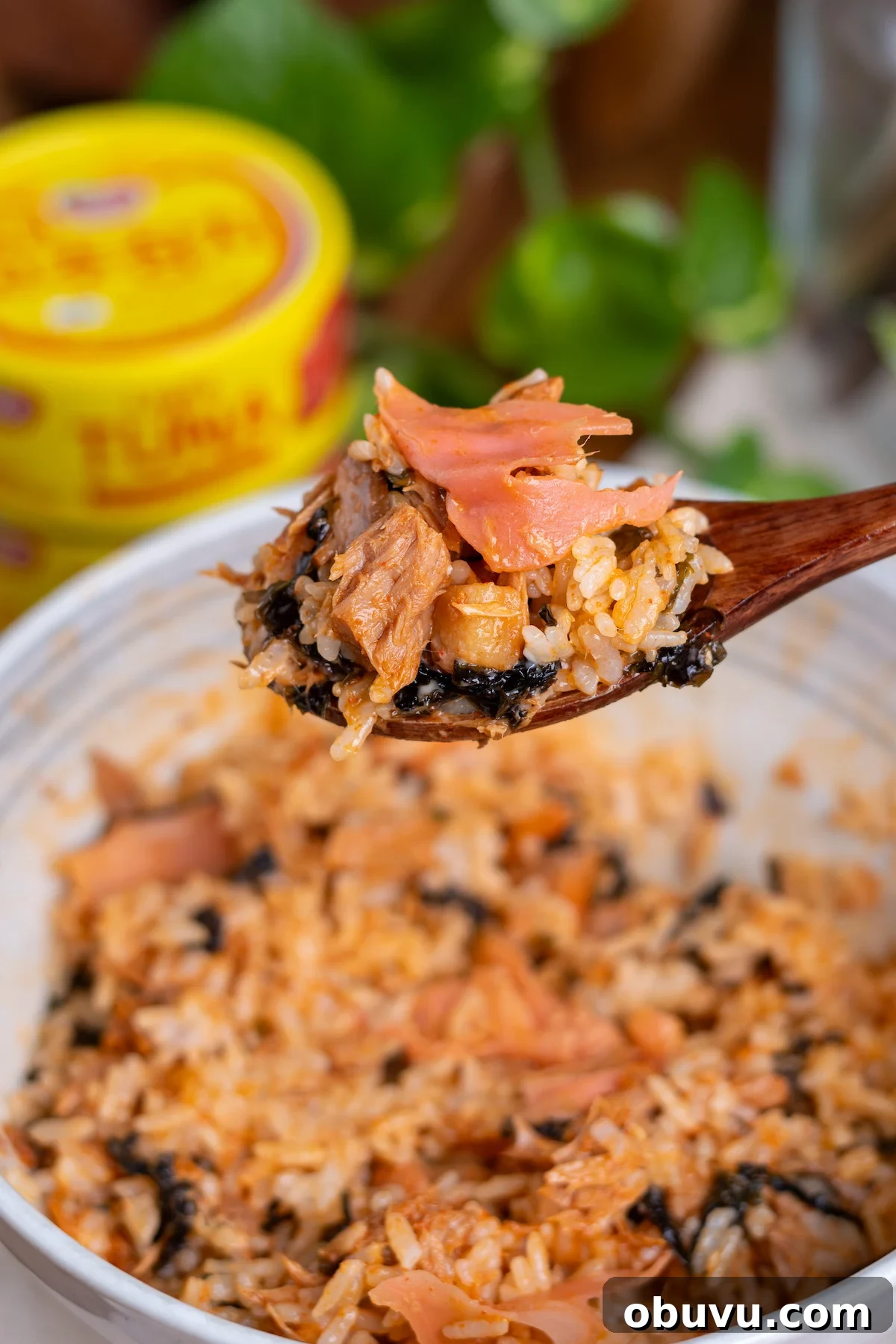 Korean Tuna Mayo Rice Bowl (Chamchi-Mayo) 2 Korean tuna rice bowl