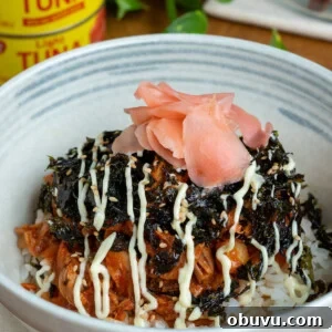 Korean Tuna Mayo Rice Bowl (Chamchi-Mayo) 5 Korean tuna rice