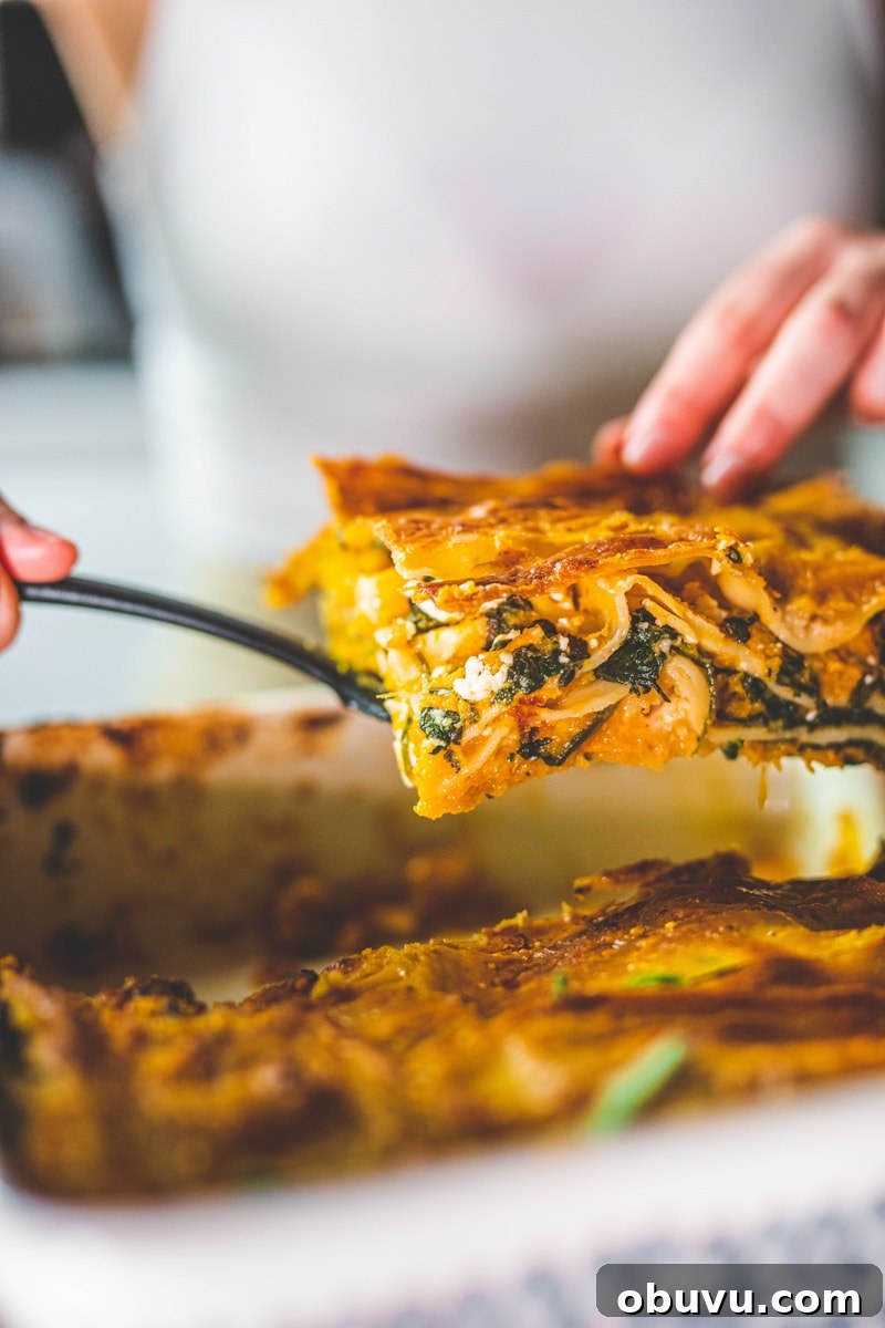 Butternut Squash and Spinach Lasagne Recipe 5 Butternut Squash & Spinach Lasagne - Georgie Eats.