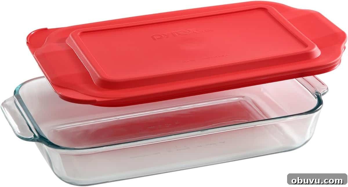 9 x 13-inch Pyrex casserole dish
