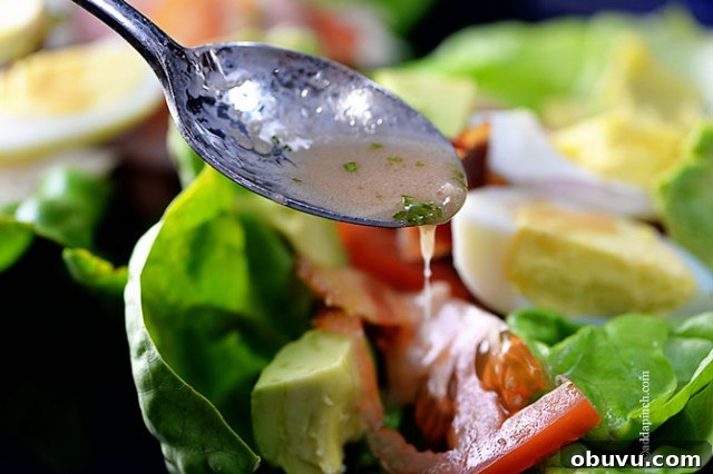 Red Wine Vinaigrette Recipe | ©addapinch.com