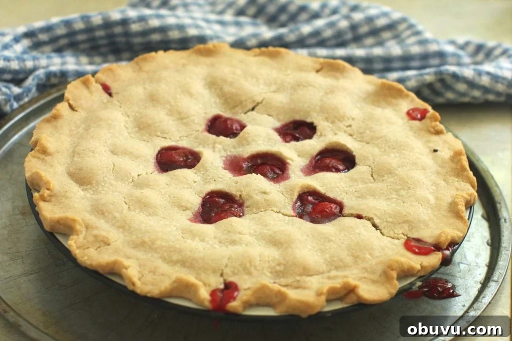 whole cherry pie