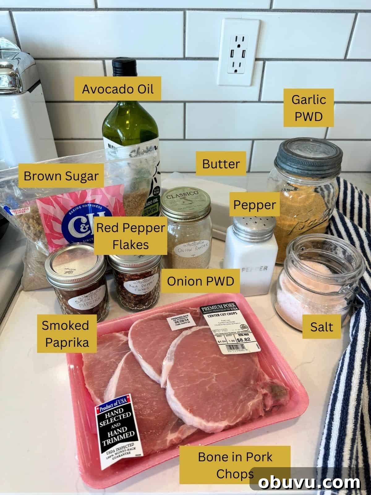 Pan-Seared Pork Chops: Seasoning and Searing for Juicy Results 3 Cajun Pork Chop Recipe Ingredients: Pork Chops, seasonings, brown sugar, oil and butter