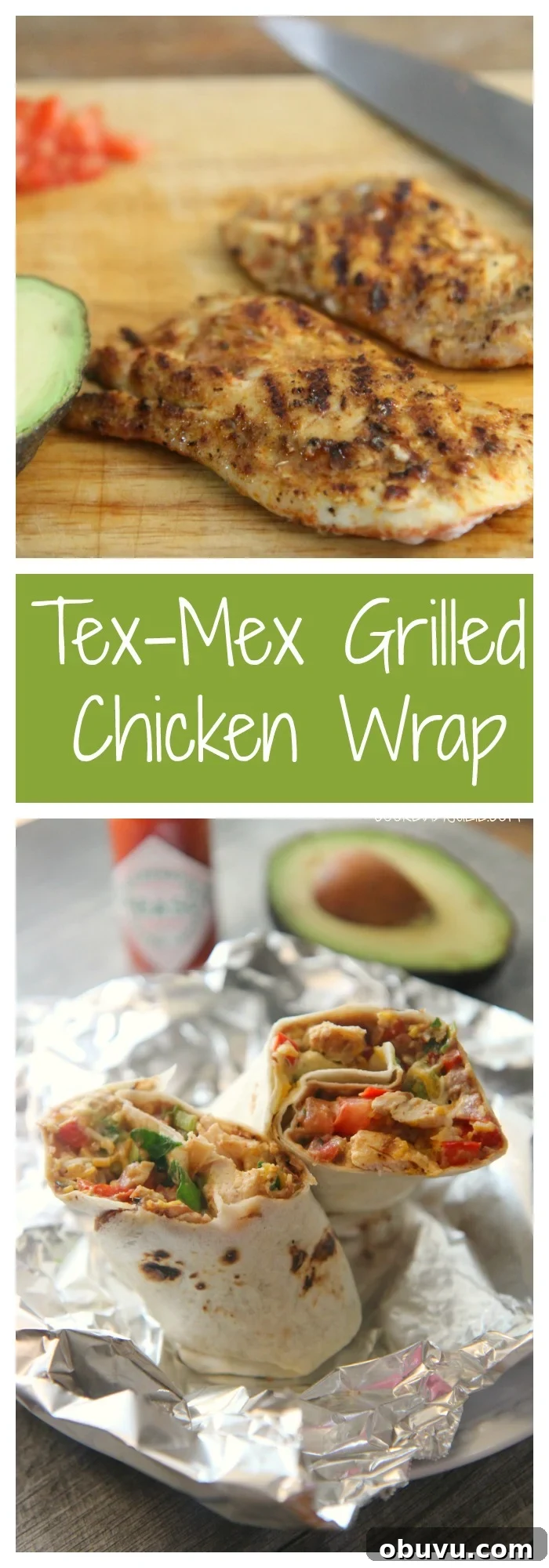 Tex-Mex Grilled Chicken Burrito Recipe: Flavorful Weeknight Meal 9 Tex-Mex Grilled Chicken Wrap Recipe