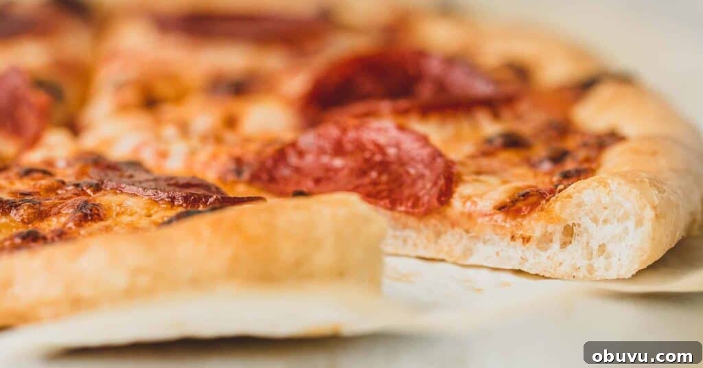 Homemade Gluten-Free Pizza Recipe: Crispy Crust & Tasty Toppings 14 Gluten-free pepperoni pizza with airy crust.