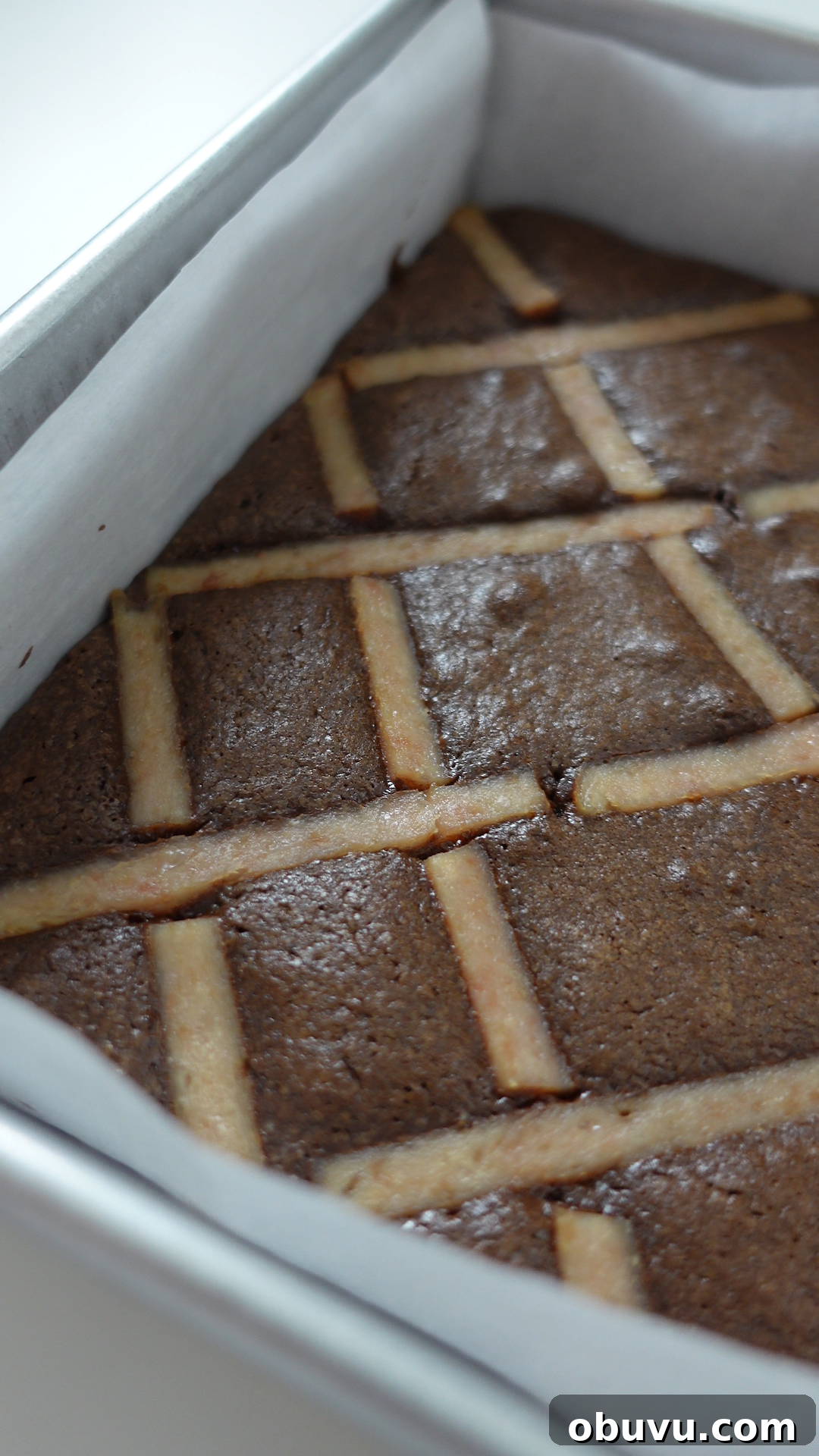 Close-up of SPAM brownies