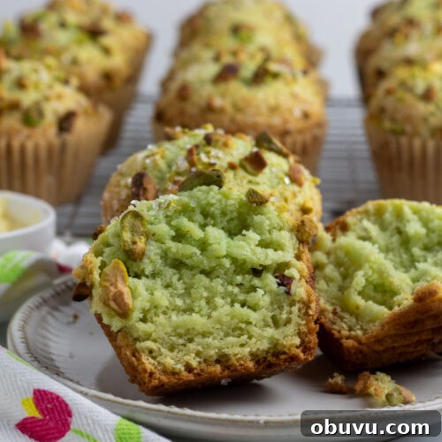 Dairy-Free Pistachio Muffins: Bakery-Style Recipe 9 Pistachio Nut Muffins