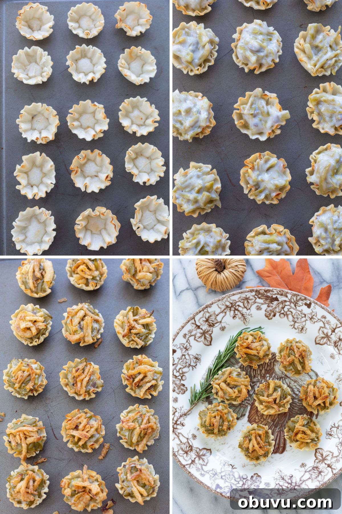 Thanksgiving Green Bean Casserole Bites: Mini Side Dish Recipe 4 img 83035 3