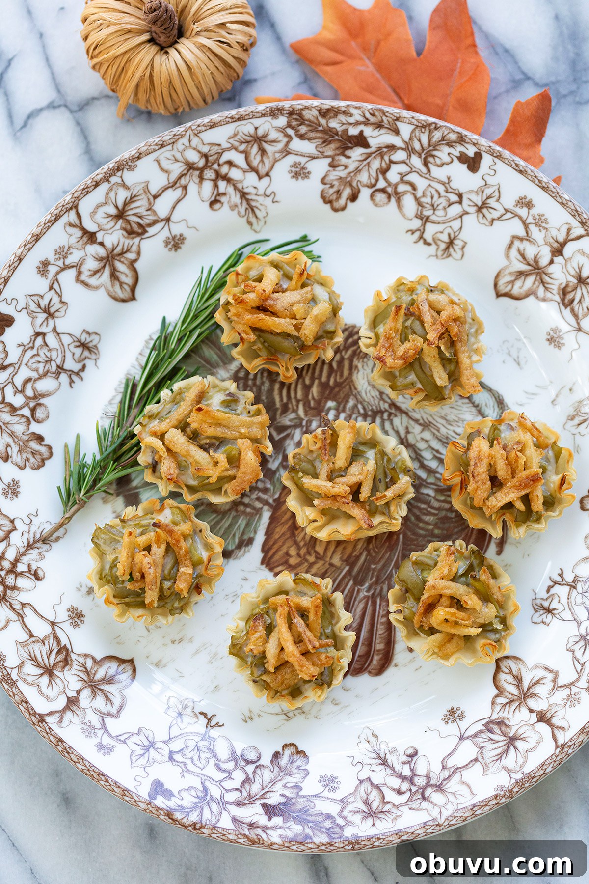 Thanksgiving Green Bean Casserole Bites: Mini Side Dish Recipe 7 Thanksgiving Green Bean Casserole Appetizer Bites