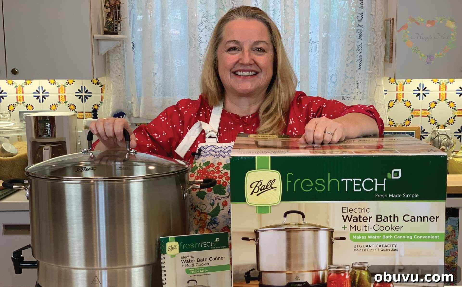 Mary's Nest Ball Electric Water Bath Canner Unboxing