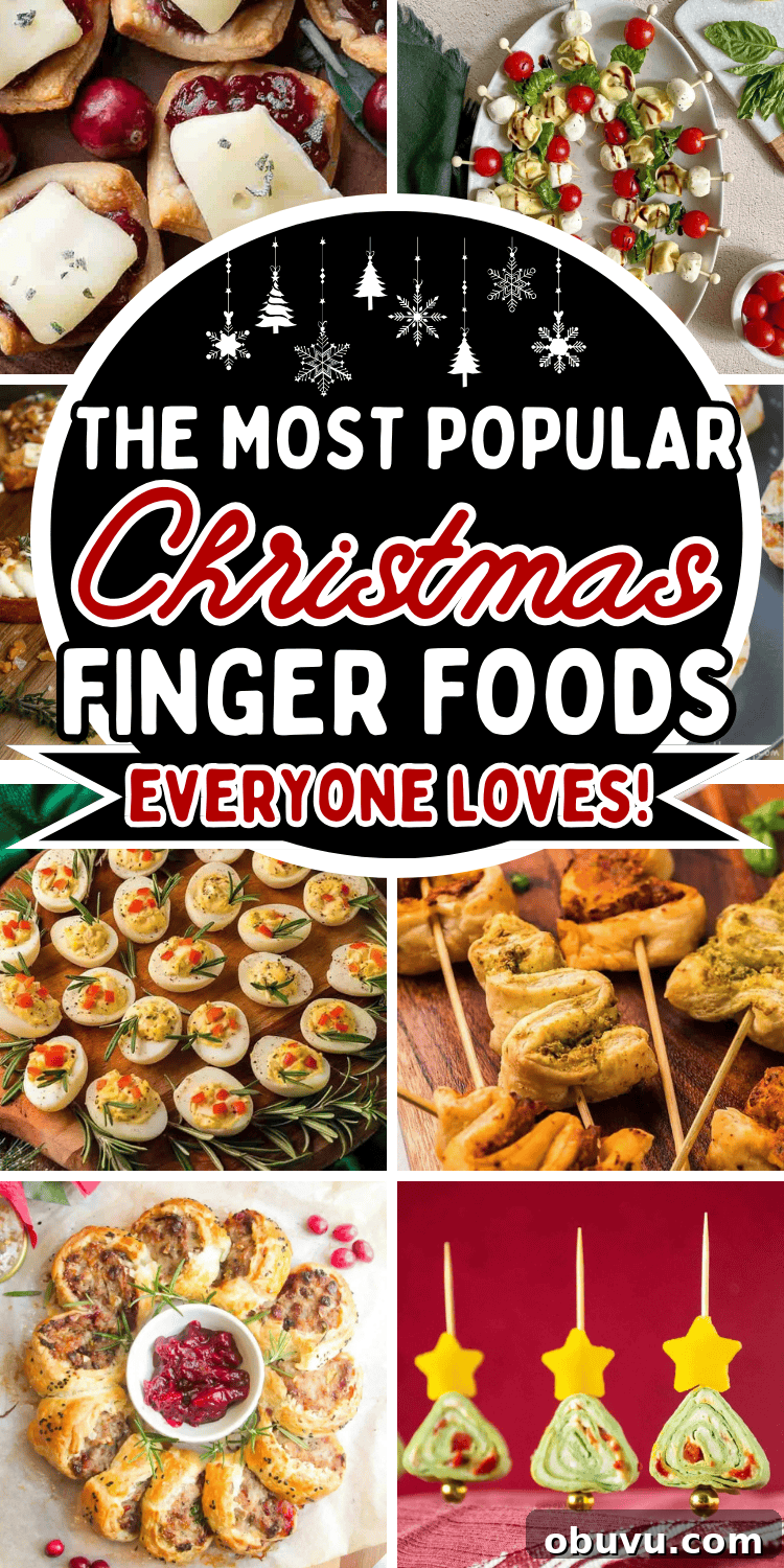 Quick and easy Christmas finger foods