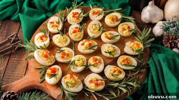 Christmas Deviled Eggs