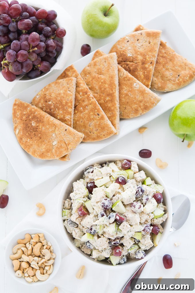 Chicken Salad Pitas | Garnish & Glaze