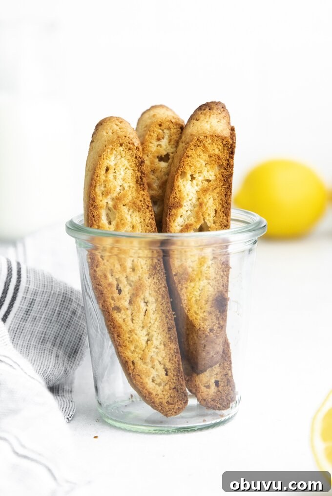 Lemon Biscotti