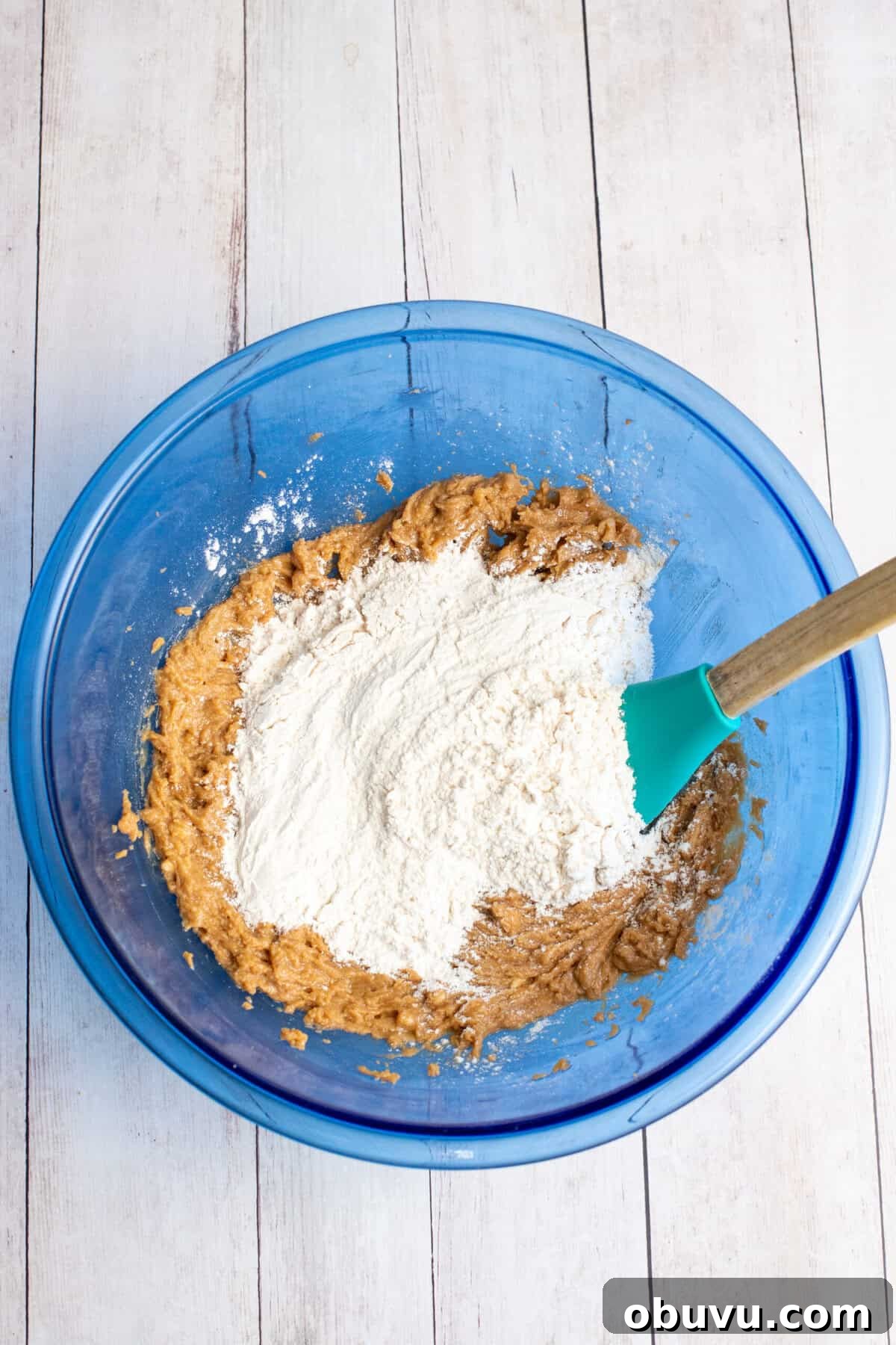 Cookie Butter Sandwich Cookies — Crunchy Fillings & Simple Recipe 7 add dry ingredients to the wet ingredients