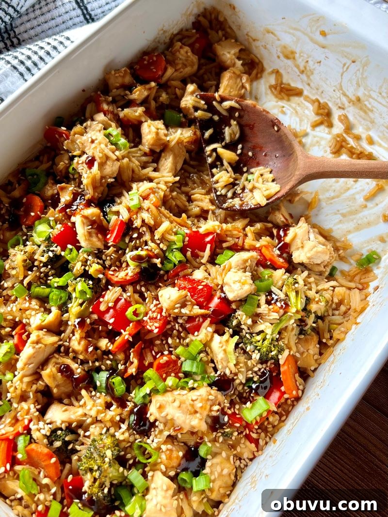 Teriyaki Chicken Casserole