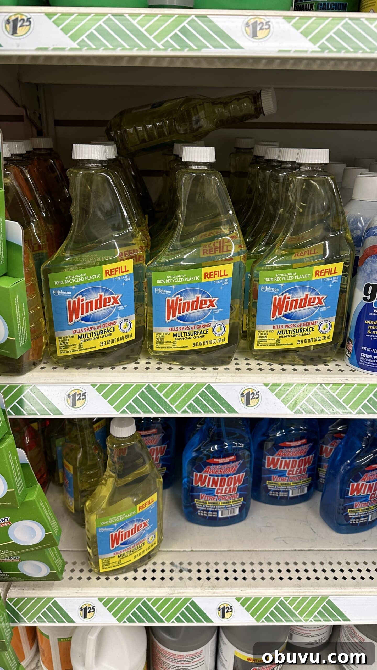 5 Dollar Tree Finds That Are Much Pricier at Walmart 9 Windex Multi-Surface Disinfectant Cleaner at dollar tree