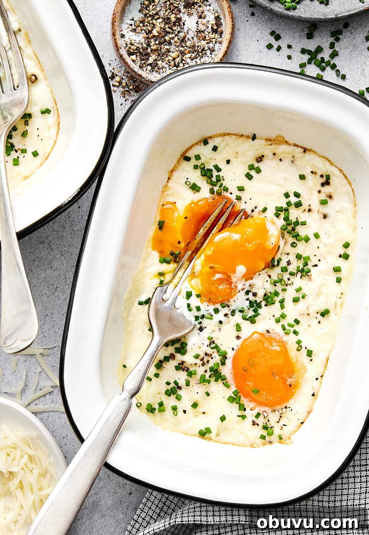 20 High-Protein Breakfast Recipes for Lasting Energy 8 Shirred eggs recipe.