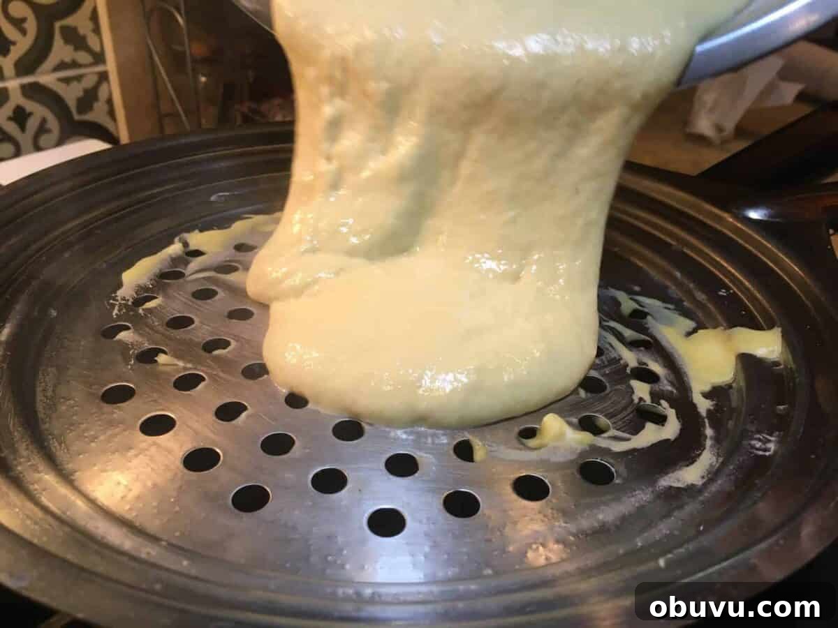 Perfect consistency of the batter.