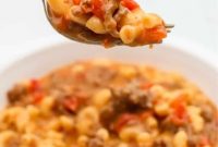 Instant Pot Cheeseburger Macaroni: Copycat Hamburger Helper