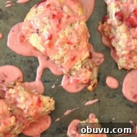 Strawberry Lemon Scones