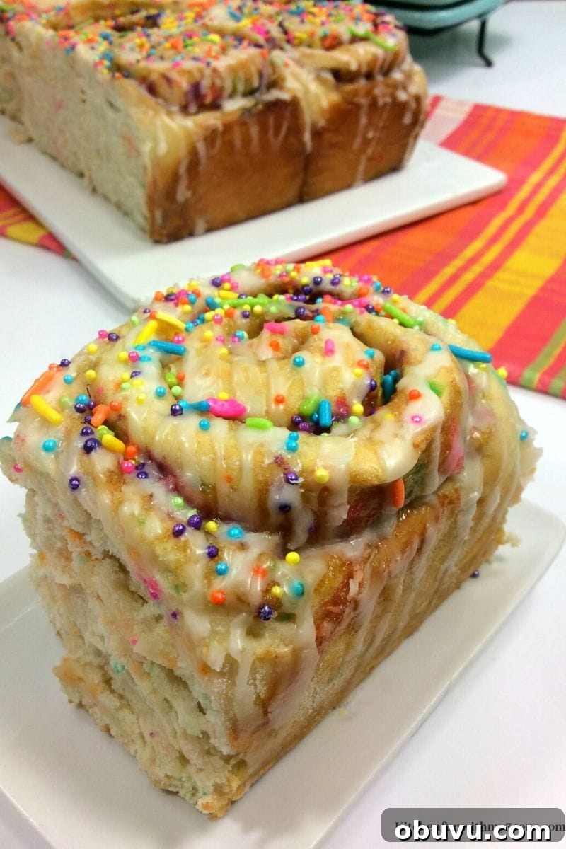 Funfetti Cinnamon Rolls Recipe