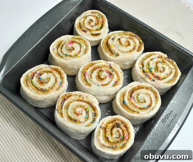 cinnamon rolls in a pan